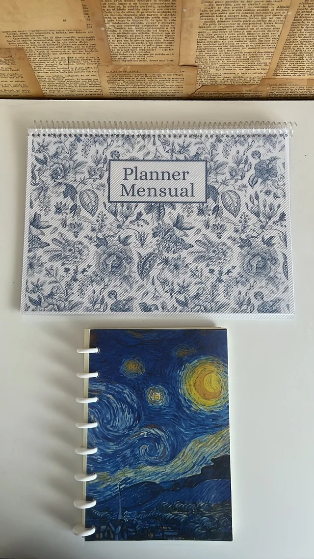 Planner y cuaderno de Filo